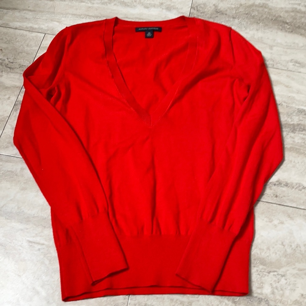 Banana republic red sweater
